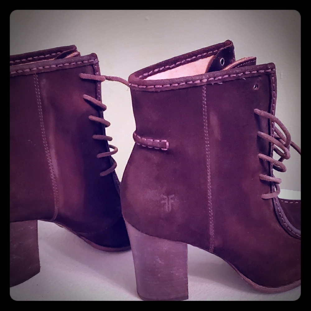 Frye Booties Worn Once